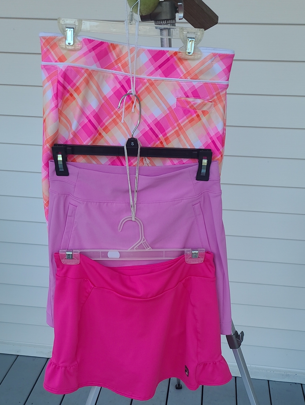 3 Golf/Pickleball Skorts,Member’s Mark, Fila & Pebble Beach. Small & XS